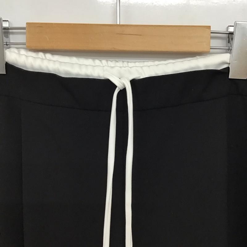 ザラ ZARA パンツ ワークパンツ、ペインターパンツ ワイドパンツ カジュアルパンツ ワークパンツ M 無地 黒 / ブラック / black レディース USED 古着 中古 10156478