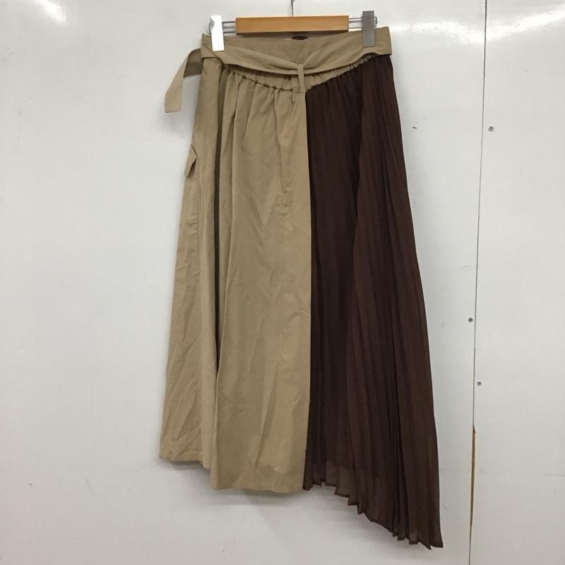 アズールバイマウジー AZUL BY MOUSSY スカート ロングスカート 250csa31-586d ロングスカート M 無地 ベージュ / ベージュ / beige レディース USED 古着 中古 10156480