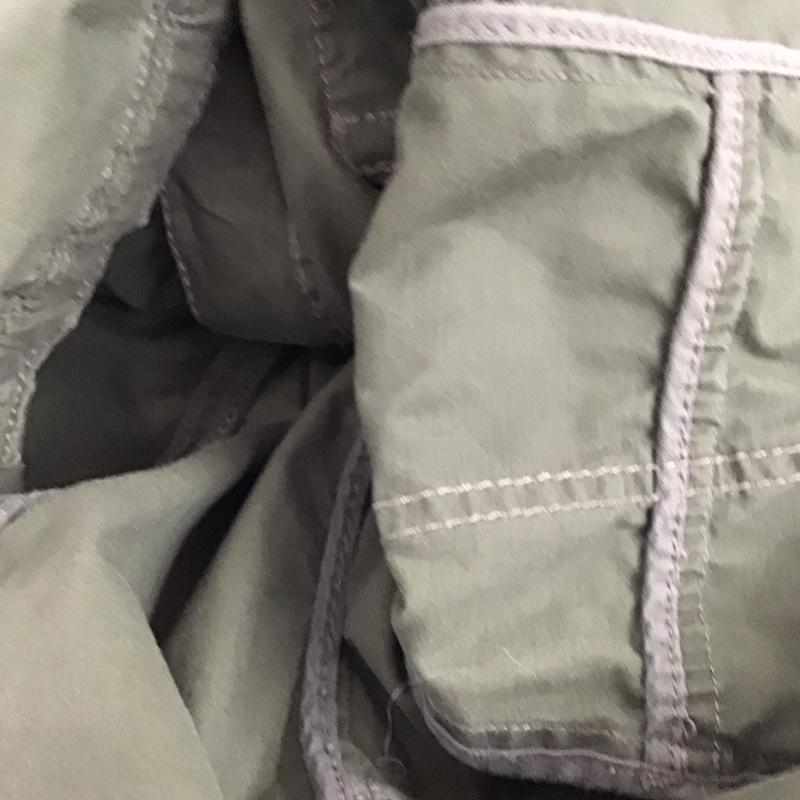 アバクロンビーアンドフィッチ ABERCROMBIE&FITCH ジャケット、上着 ジャンパー、ブルゾン ジップアップジャケット ロングジャケット ミリタリージャケット 無地 カーキ / カーキ / khaki レディース USED 古着 中古 10156488