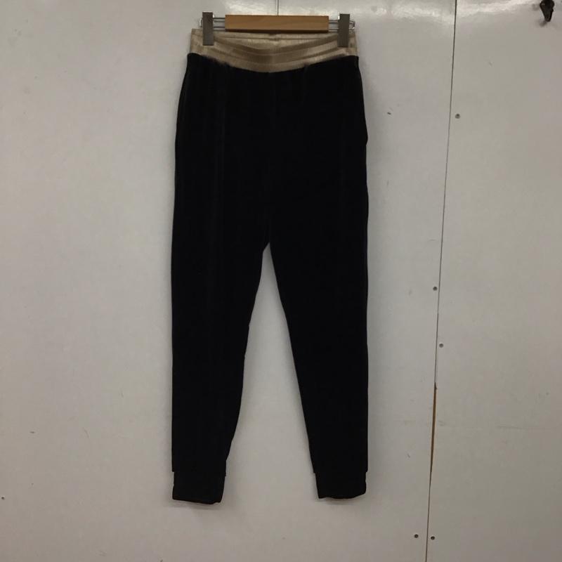 ザラ ZARA パンツ ワークパンツ、ペインターパンツ カジュアルパンツ ジャージ ワークパンツ XS 無地 黒 / ブラック / black レディース USED 古着 中古 10156490