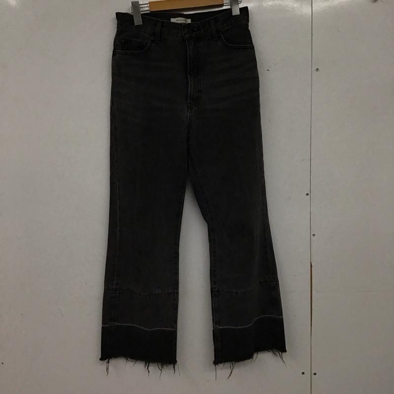 マウジー MOUSSY パンツ デニム、ジーンズ 010esk11-0750 ブーツカットデニムパンツ 2 無地 ダークグレー / ダークグレー / レディース USED 古着 中古 10156491