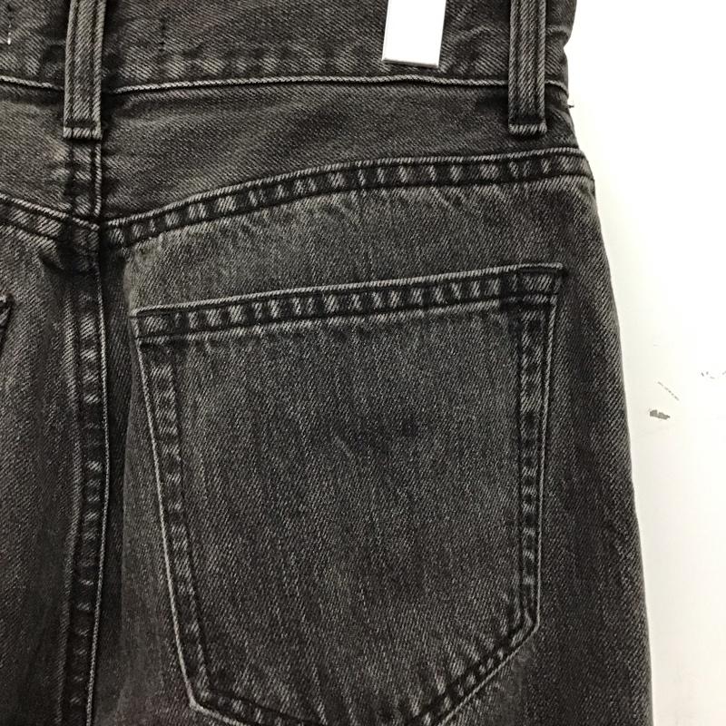 マウジー MOUSSY パンツ デニム、ジーンズ 010esk11-0750 ブーツカットデニムパンツ 2 無地 ダークグレー / ダークグレー / レディース USED 古着 中古 10156491