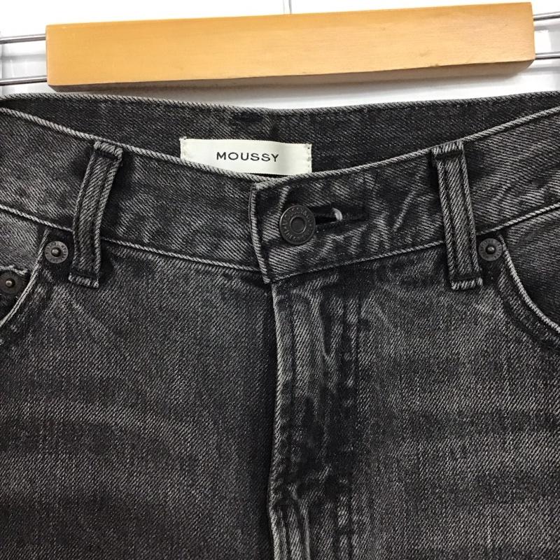 マウジー MOUSSY パンツ デニム、ジーンズ 010esk11-0750 ブーツカットデニムパンツ 2 無地 ダークグレー / ダークグレー / レディース USED 古着 中古 10156491
