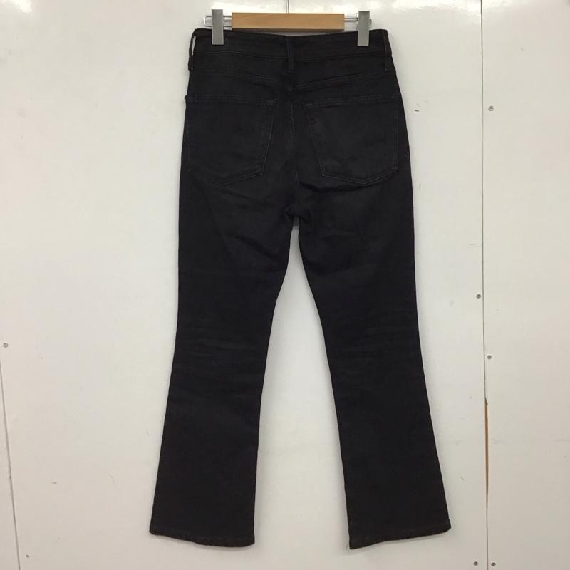 ザラ ZARA パンツ デニム、ジーンズ デニムパンツ スリムパンツ カジュアルパンツ ストレッチパンツ 34インチ 無地 黒 / ブラック / black レディース USED 古着 中古 10156494