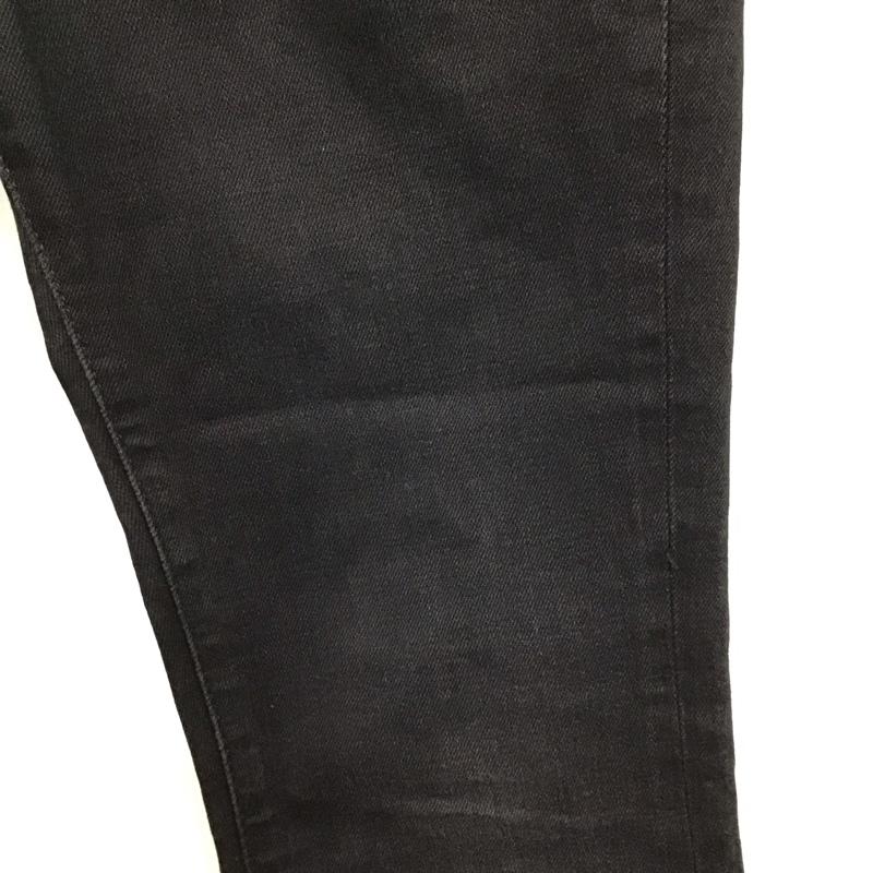 ザラ ZARA パンツ デニム、ジーンズ デニムパンツ スリムパンツ カジュアルパンツ ストレッチパンツ 34インチ 無地 黒 / ブラック / black レディース USED 古着 中古 10156494
