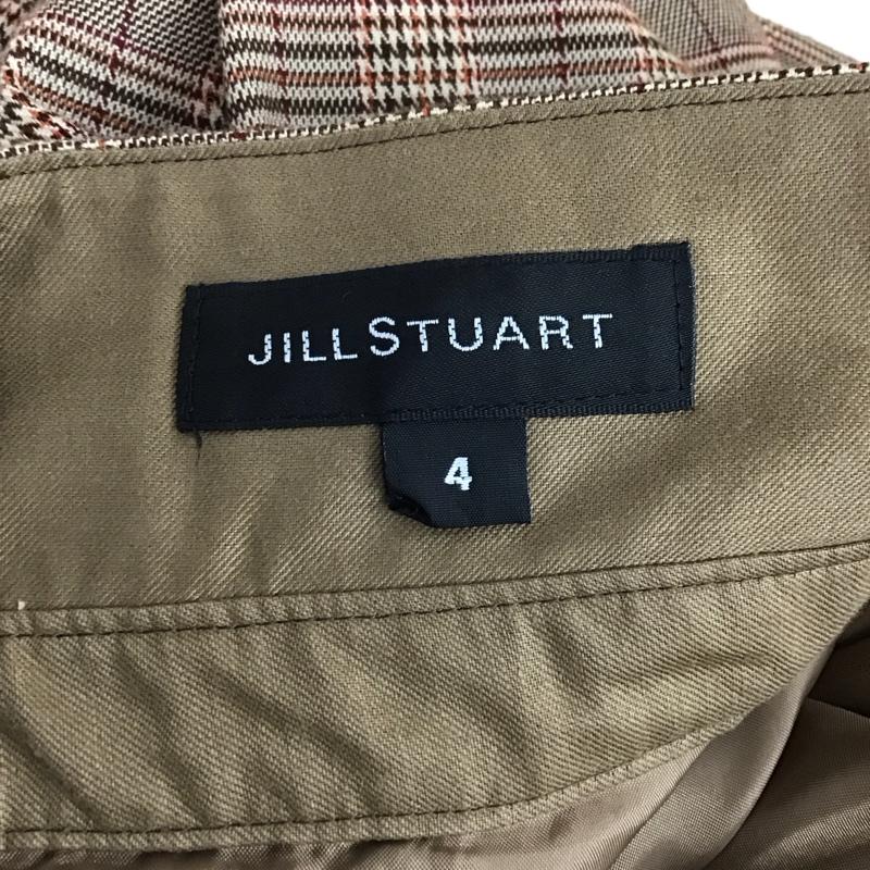 ジルスチュアート JILLSTUART スカート ひざ丈スカート フレアスカート カジュアルスカート 4 チェック マルチカラー / マルチカラー / multicolor レディース USED 古着 中古 10156498