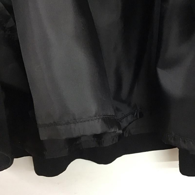 レプシィム LEPSIM スカート ひざ丈スカート フレアスカート カジュアルスカート L 無地 黒 / ブラック / black レディース USED 古着 中古 10156499