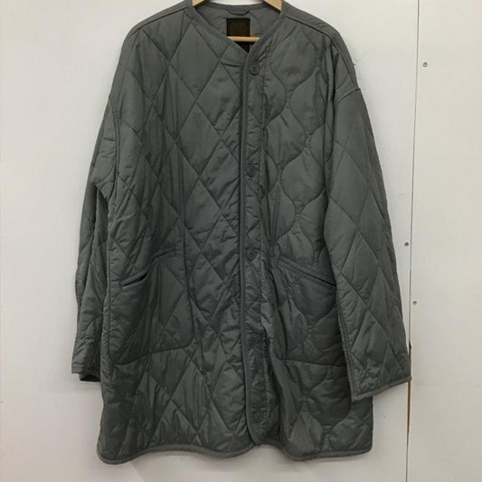 ビーミング バイ ビームス B:MING by BEAMS ジャケット、上着 ジャンパー、ブルゾン キルティングジャケット アウター ノーカラージャケット L  灰 / グレー / gray レディース USED 古着 中古 10156504