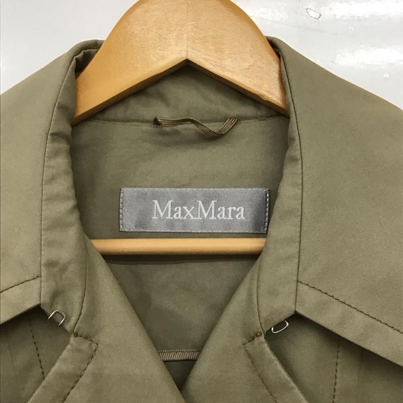 マックスマーラ MaxMara ジャケット、上着 ジャンパー、ブルゾン カジュアルジャケット アウター ダブル 40 無地 ベージュ / ベージュ / beige レディース USED 古着 中古 10156505