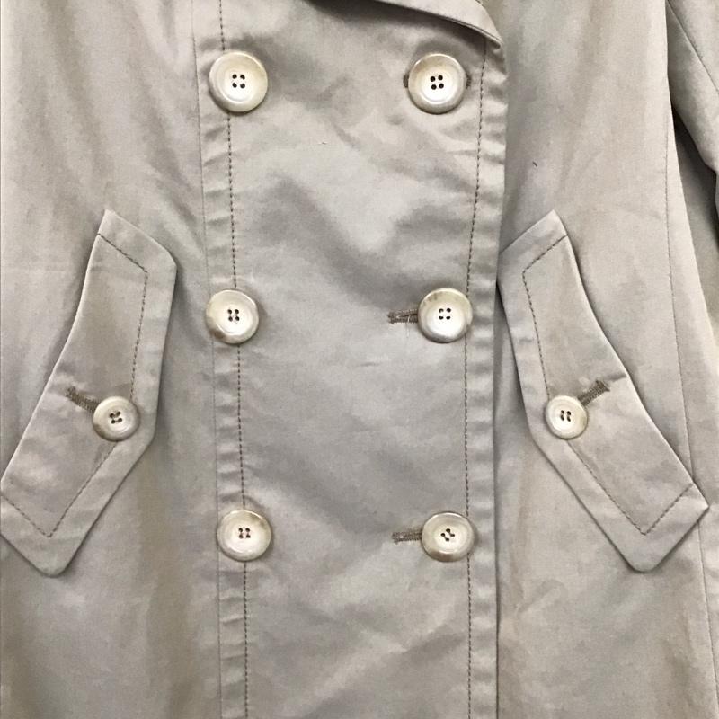 マックスマーラ MaxMara ジャケット、上着 ジャンパー、ブルゾン カジュアルジャケット アウター ダブル 40 無地 ベージュ / ベージュ / beige レディース USED 古着 中古 10156505