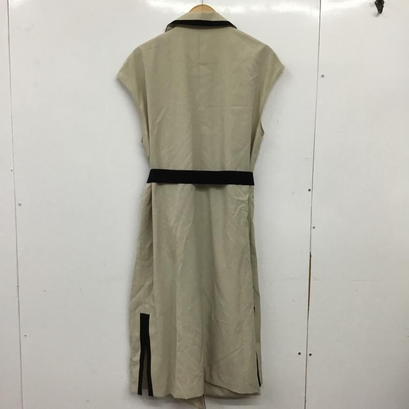 フェンネル FENNEL ベスト ベスト ロングベスト ノースリーブ 38 無地 ベージュ / ベージュ / beige レディース USED 古着 中古 10156511