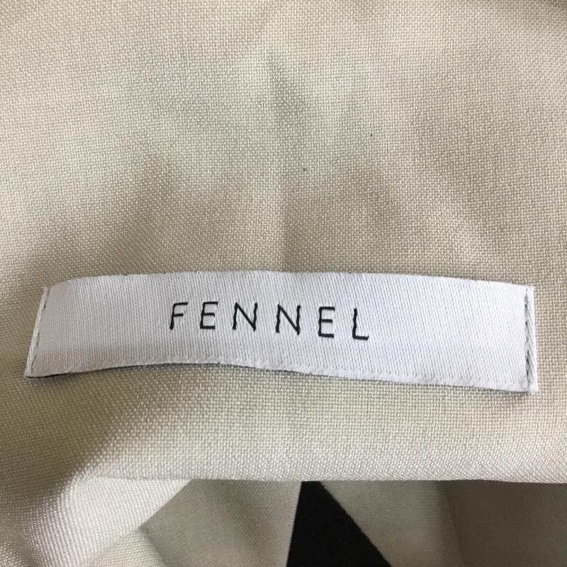 フェンネル FENNEL ベスト ベスト ロングベスト ノースリーブ 38 無地 ベージュ / ベージュ / beige レディース USED 古着 中古 10156511