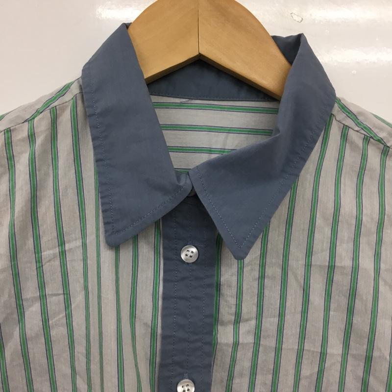 ミルクフェド MILKFED. ワンピース ロングスカート 半袖シャツワンピース ロングワンピース ONE SIZE ストライプ マルチカラー / マルチカラー / multicolor レディース USED 古着 中古 10156516
