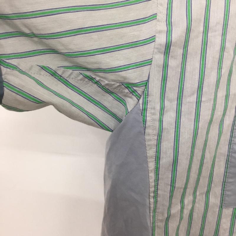 ミルクフェド MILKFED. ワンピース ロングスカート 半袖シャツワンピース ロングワンピース ONE SIZE ストライプ マルチカラー / マルチカラー / multicolor レディース USED 古着 中古 10156516