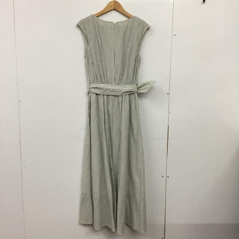 ナチュラルクチュール natural couture ワンピース ロングスカート ロングワンピース ノースリーブワンピース フレアスカート FREE ストライプ マルチカラー / マルチカラー / multicolor レディース USED 古着 中古 10156518