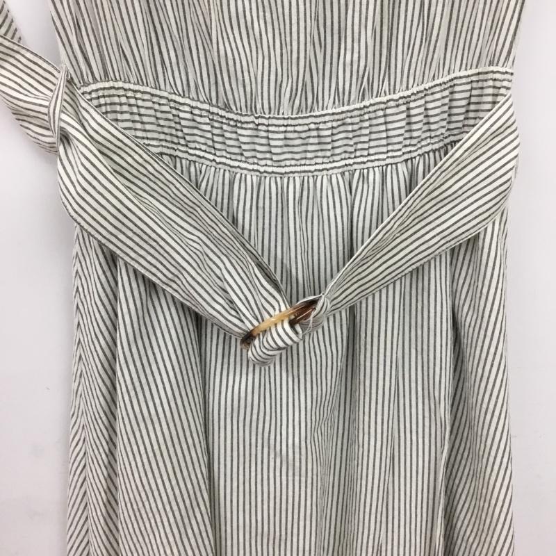 ナチュラルクチュール natural couture ワンピース ロングスカート ロングワンピース ノースリーブワンピース フレアスカート FREE ストライプ マルチカラー / マルチカラー / multicolor レディース USED 古着 中古 10156518