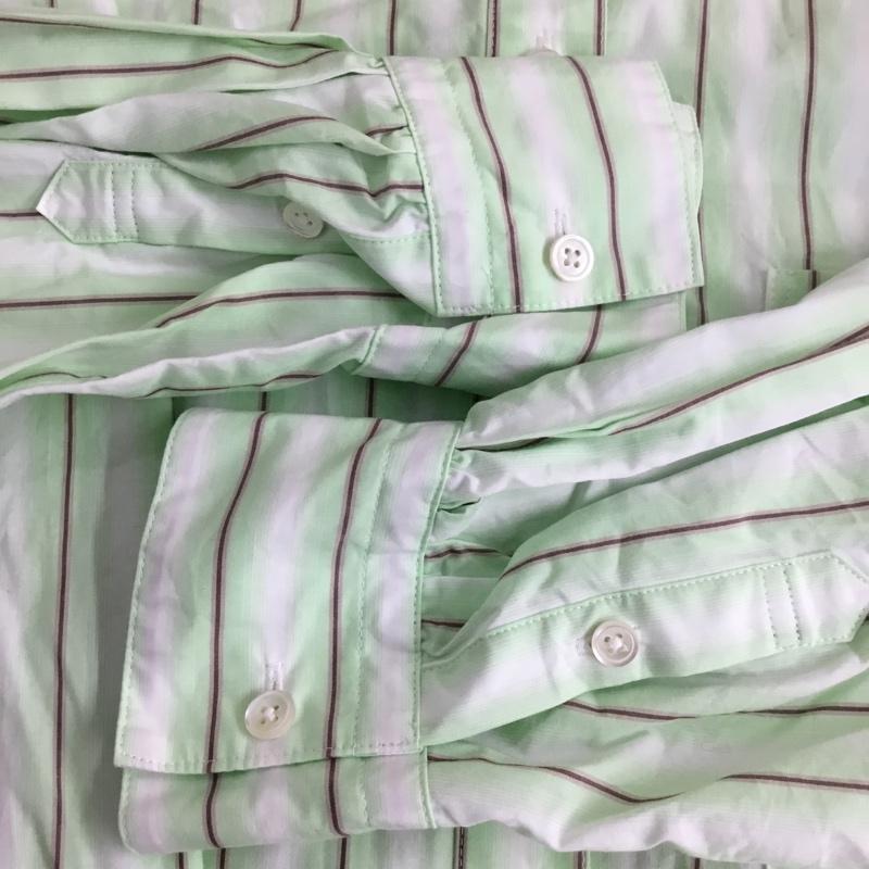 グリーンレーベルリラクシング green label relaxing ワンピース ロングスカート ロングシャツワンピース フロントボタン XS ストライプ マルチカラー / マルチカラー / multicolor レディース USED 古着 中古 10156522