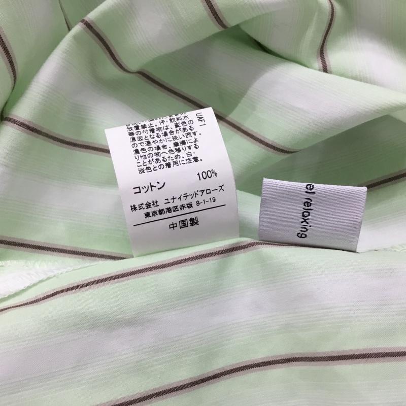 グリーンレーベルリラクシング green label relaxing ワンピース ロングスカート ロングシャツワンピース フロントボタン XS ストライプ マルチカラー / マルチカラー / multicolor レディース USED 古着 中古 10156522