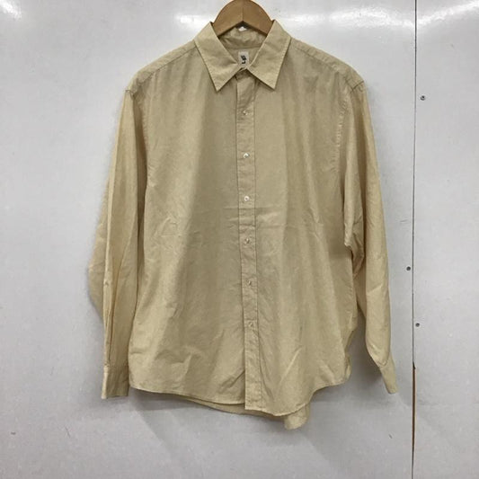 エルイー LE シャツ、ブラウス 長袖 無地 ベージュ / ベージュ / beige メンズ USED 古着 中古 10156524