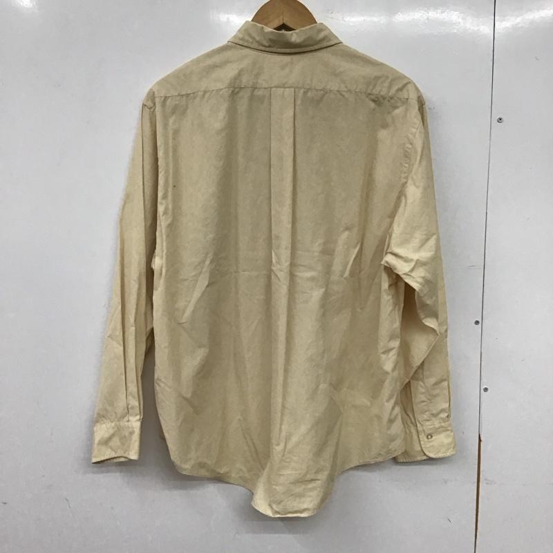 エルイー LE シャツ、ブラウス 長袖 無地 ベージュ / ベージュ / beige メンズ USED 古着 中古 10156524
