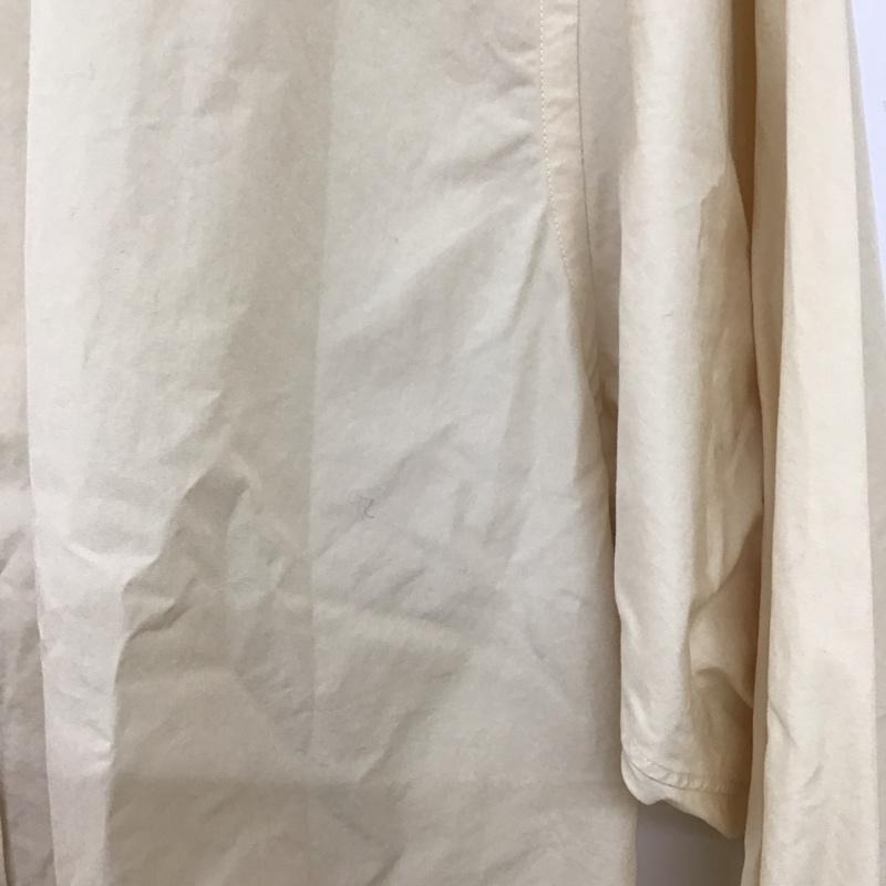 エルイー LE シャツ、ブラウス 長袖 無地 ベージュ / ベージュ / beige メンズ USED 古着 中古 10156524