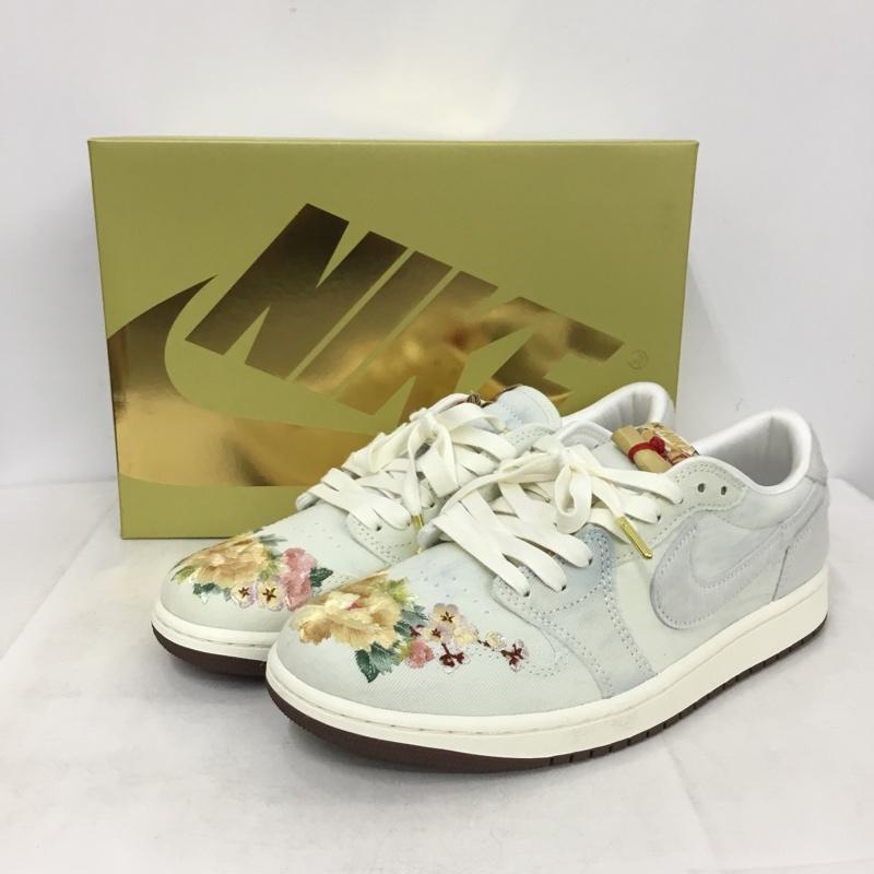 ナイキ NIKE スニーカー スニーカー IQ1108-011 AIR JORDAN 1 RETRO LOW OG 27.5cm 箱有 27.5cm 刺繍 マルチカラー / マルチカラー / multicolor メンズ USED 古着 中古 10156527