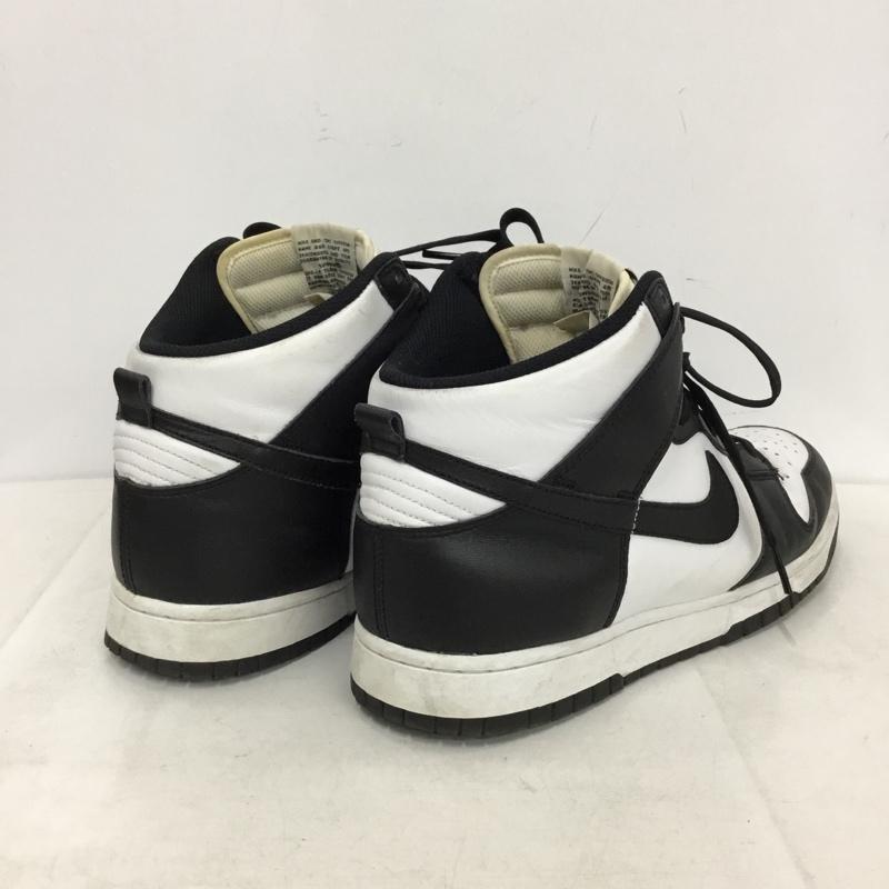 ナイキ NIKE スニーカー スニーカー DD1399-105 DUNK HI RETRO 28.5cm 28.5cm ロゴ、文字 黒 / ブラック / black X 白 / ホワイト / white メンズ USED 古着 中古 10156532