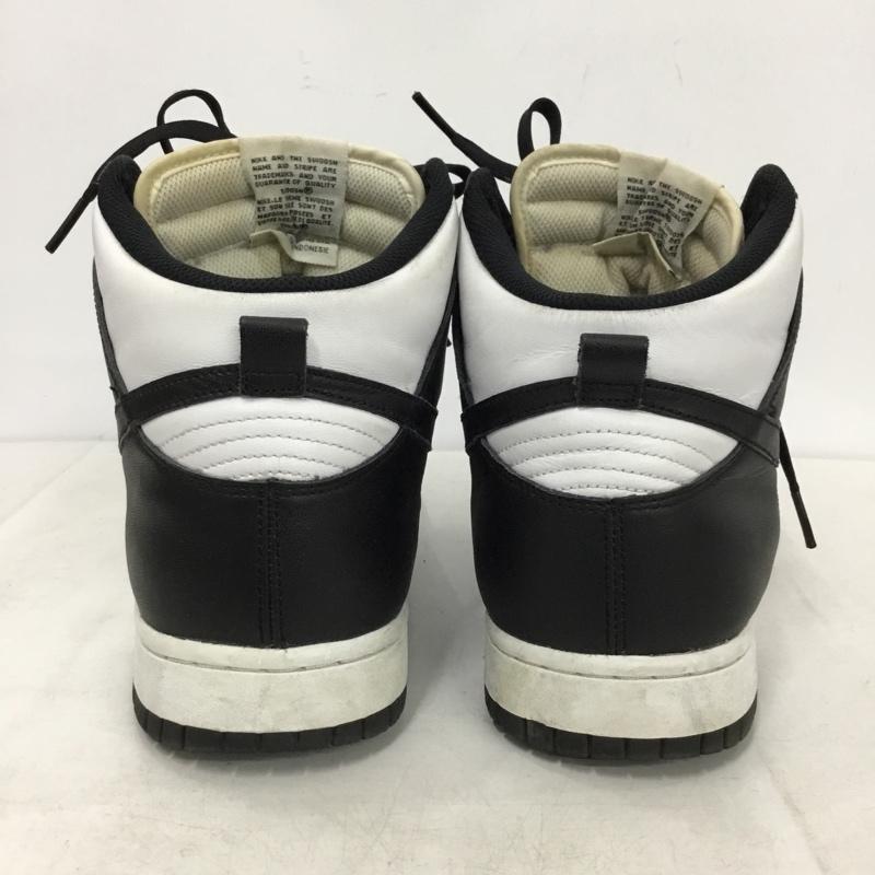 ナイキ NIKE スニーカー スニーカー DD1399-105 DUNK HI RETRO 28.5cm 28.5cm ロゴ、文字 黒 / ブラック / black X 白 / ホワイト / white メンズ USED 古着 中古 10156532