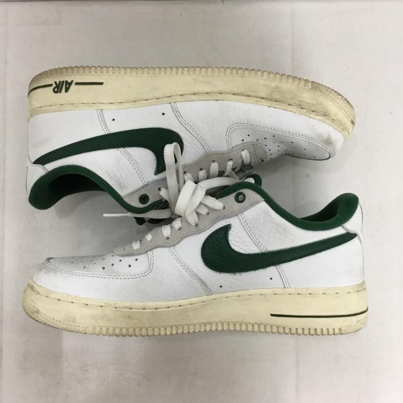 ナイキ NIKE スニーカー スニーカー DR0148-102 WMNS AIR FORCE 1 07 LX 27.5cm 27.5cm ロゴ、文字 白 / ホワイト / white X 緑 / グリーン / green メンズ USED 古着 中古 10156533
