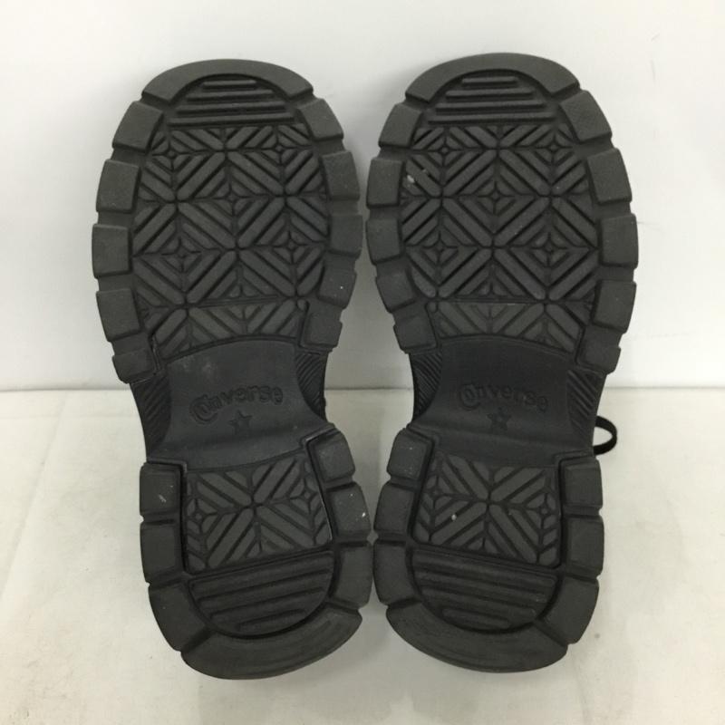 コンバース CONVERSE スニーカー スニーカー 1SD191 ALL STAR 100 TREKWAVE MN OX 24cm 24.0cm ロゴ、文字 黒 / ブラック / black レディース USED 古着 中古 10156534