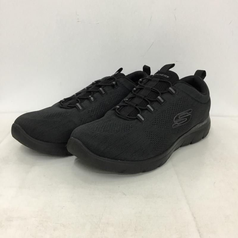 スケッチャーズ SKECHERS スニーカー スニーカー 232186W サミッツ ルービン 28cm 28.0cm ロゴ、文字 黒 / ブラック / black メンズ USED 古着 中古 10156536