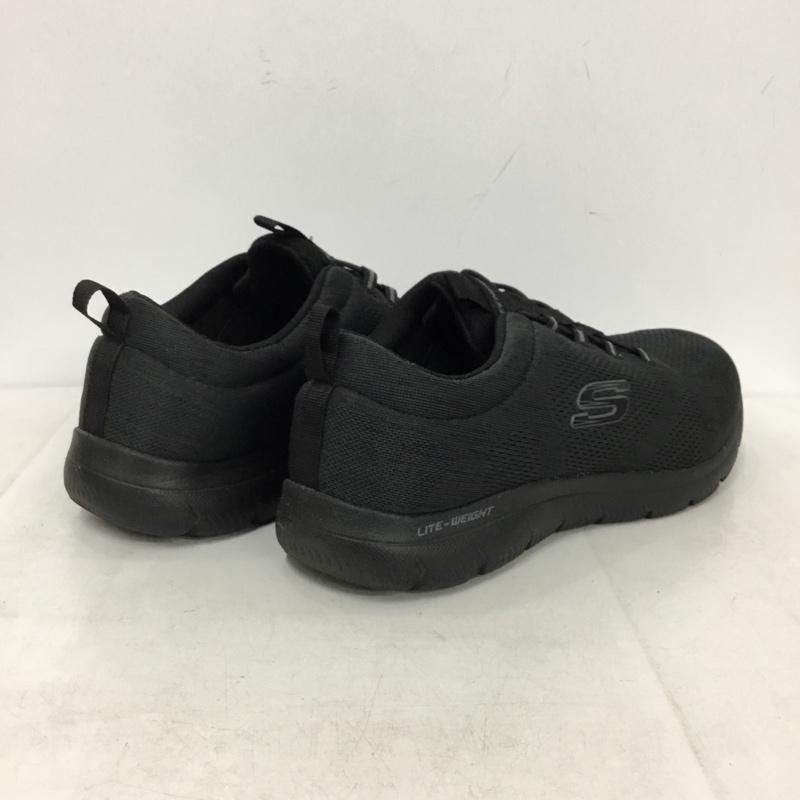 スケッチャーズ SKECHERS スニーカー スニーカー 232186W サミッツ ルービン 28cm 28.0cm ロゴ、文字 黒 / ブラック / black メンズ USED 古着 中古 10156536