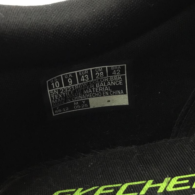 スケッチャーズ SKECHERS スニーカー スニーカー 232186W サミッツ ルービン 28cm 28.0cm ロゴ、文字 黒 / ブラック / black メンズ USED 古着 中古 10156536