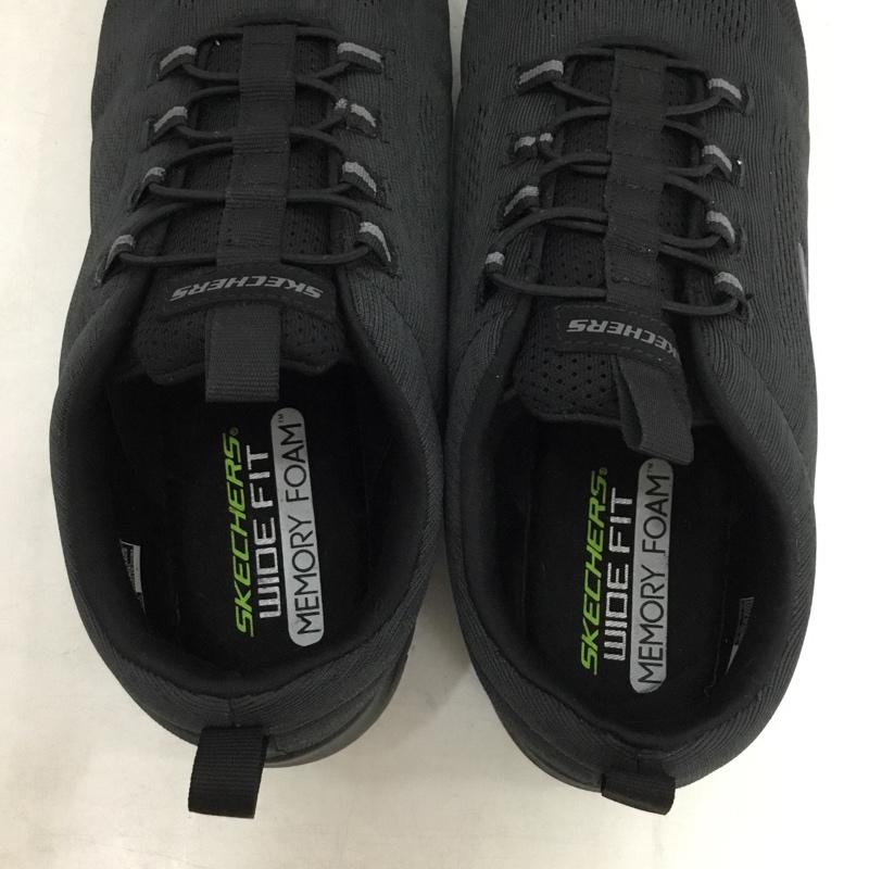 スケッチャーズ SKECHERS スニーカー スニーカー 232186W サミッツ ルービン 28cm 28.0cm ロゴ、文字 黒 / ブラック / black メンズ USED 古着 中古 10156536
