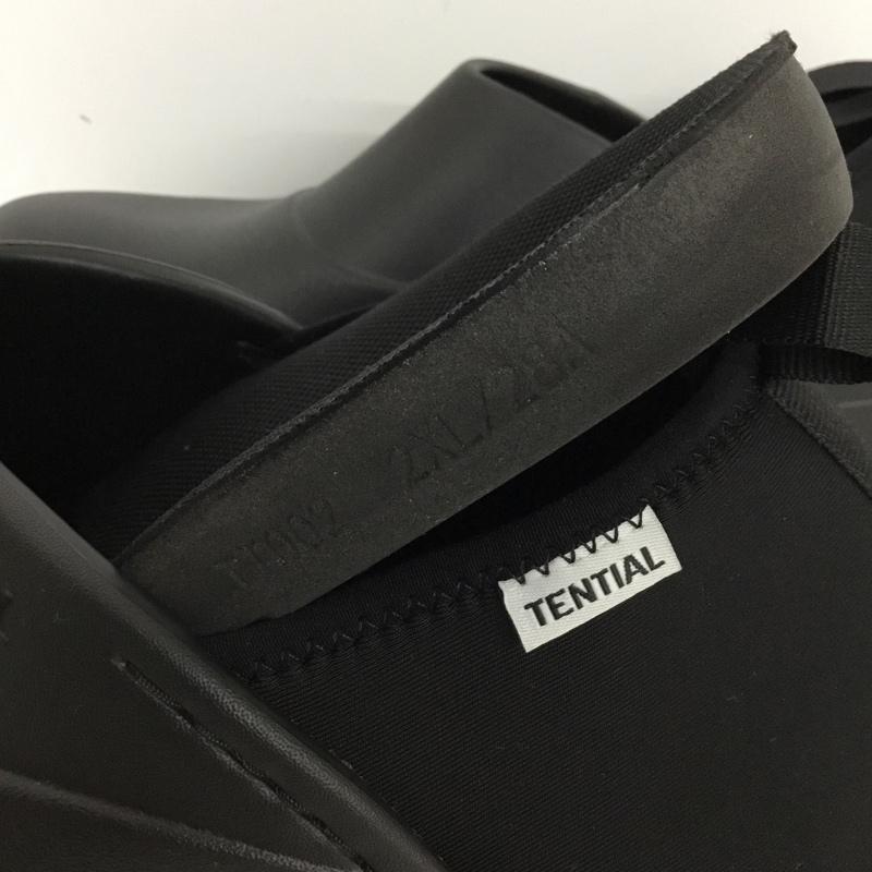 テンシャル TENTIAL スリッポン スリッポン リカバリーサンダル クロッグ 2XL ロゴ、文字 黒 / ブラック / black メンズ USED 古着 中古 10156537