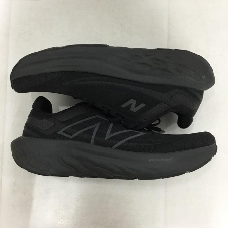 ニューバランス New Balance スニーカー スニーカー M1080T13 Fresh Foam X 1080 v13 28.5cm 28.5cm ロゴ、文字 黒 / ブラック / black メンズ USED 古着 中古 10156539