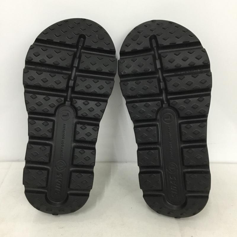 シダス SIDAS サンダル サンダル リカバリーサンダル L ロゴ、文字 黒 / ブラック / black メンズ USED 古着 中古 10156541