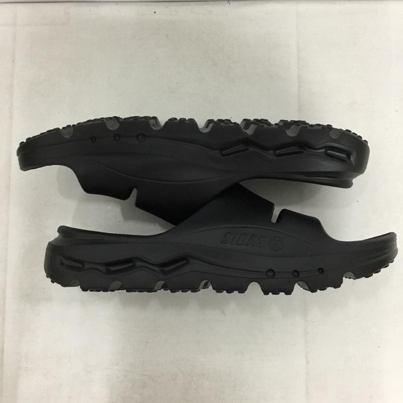 シダス SIDAS サンダル サンダル リカバリーサンダル L ロゴ、文字 黒 / ブラック / black メンズ USED 古着 中古 10156541