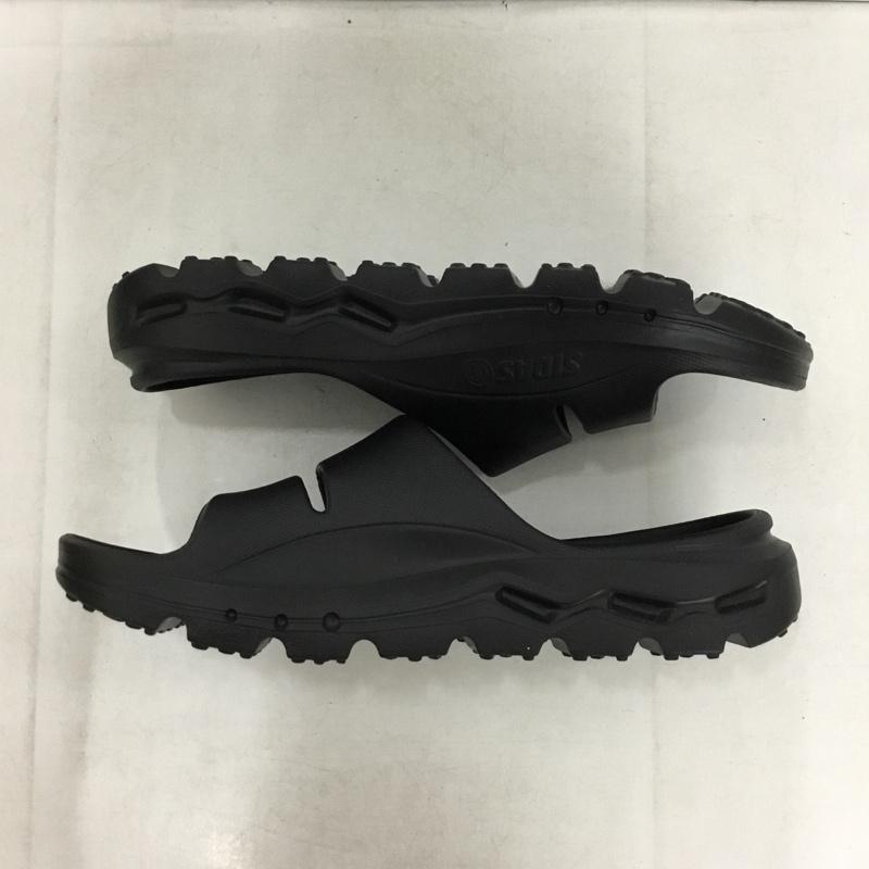 シダス SIDAS サンダル サンダル リカバリーサンダル L ロゴ、文字 黒 / ブラック / black メンズ USED 古着 中古 10156541
