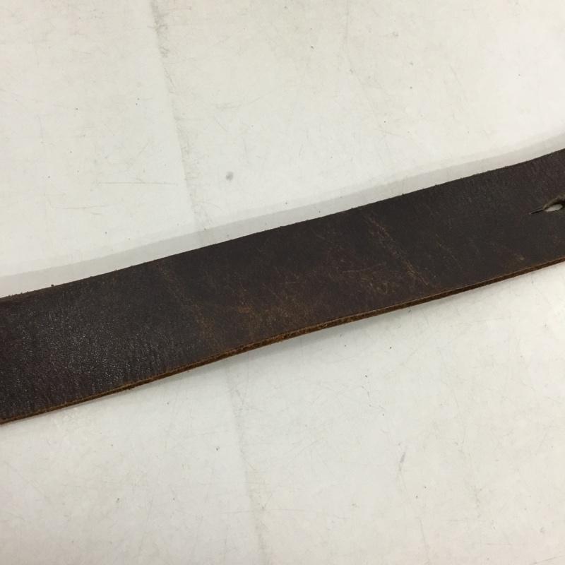 古着 USED ベルト・バックル ベルト レザー 無地 ダークブラウン / ダークブラウン / メンズ USED 古着 中古 10156542
