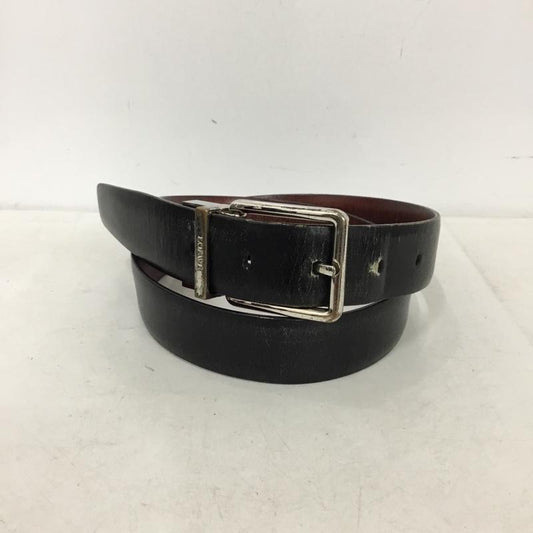 ロエベ LOEWE ベルト・バックル ベルト スクエアバックル 無地 黒 / ブラック / black メンズ USED 古着 中古 10156543