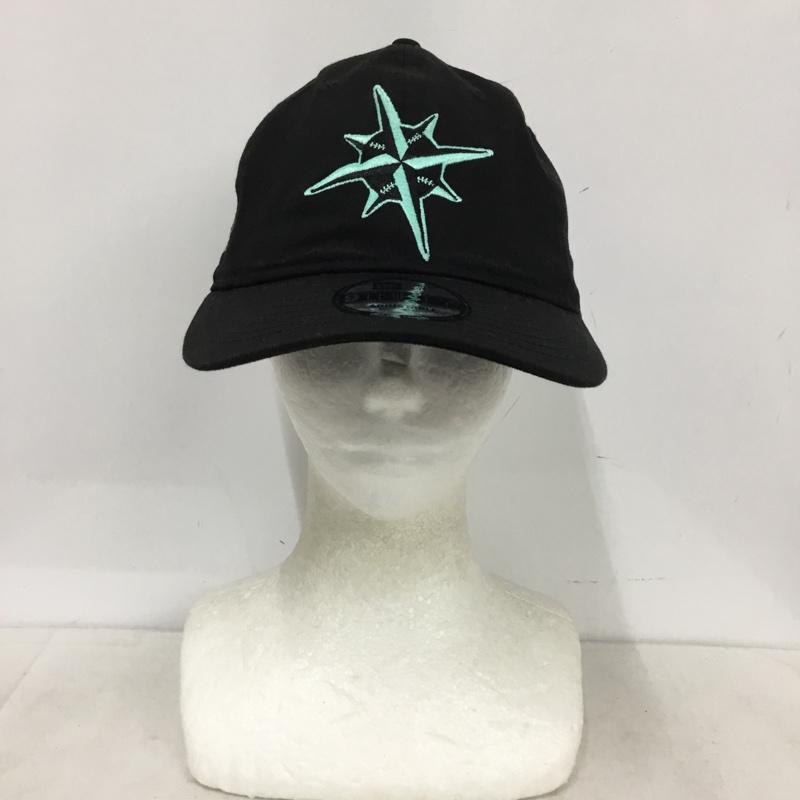 ニューエラ NEW ERA 帽子 キャップ 9THIRTY 刺繍 黒 / ブラック / black メンズ USED 古着 中古 10156545
