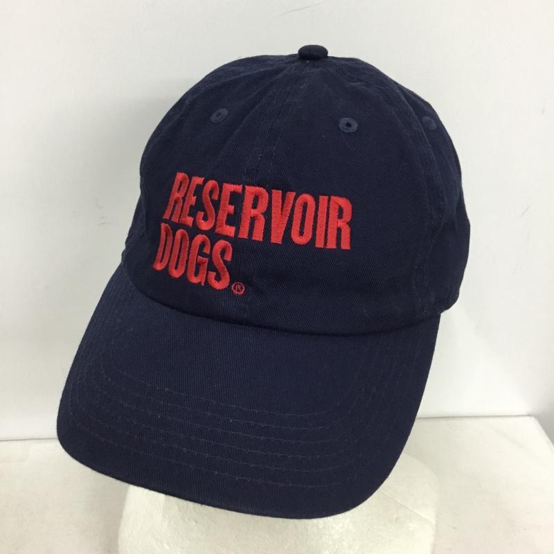 ワコマリア WACKO MARIA 帽子 キャップ RESERVOIR DOGS 6 PANEL CAP ロゴ、文字 紺 / ネイビー / navy メンズ USED 古着 中古 10156546