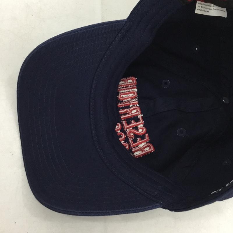 ワコマリア WACKO MARIA 帽子 キャップ RESERVOIR DOGS 6 PANEL CAP ロゴ、文字 紺 / ネイビー / navy メンズ USED 古着 中古 10156546