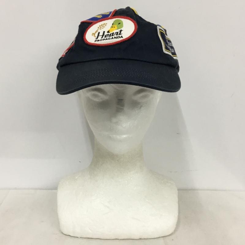 ヒューマンメード HUMAN MADE 帽子 キャップ ワッペン  紺 / ネイビー / navy メンズ USED 古着 中古 10156547