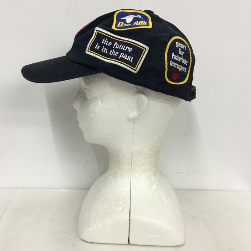 ヒューマンメード HUMAN MADE 帽子 キャップ ワッペン  紺 / ネイビー / navy メンズ USED 古着 中古 10156547