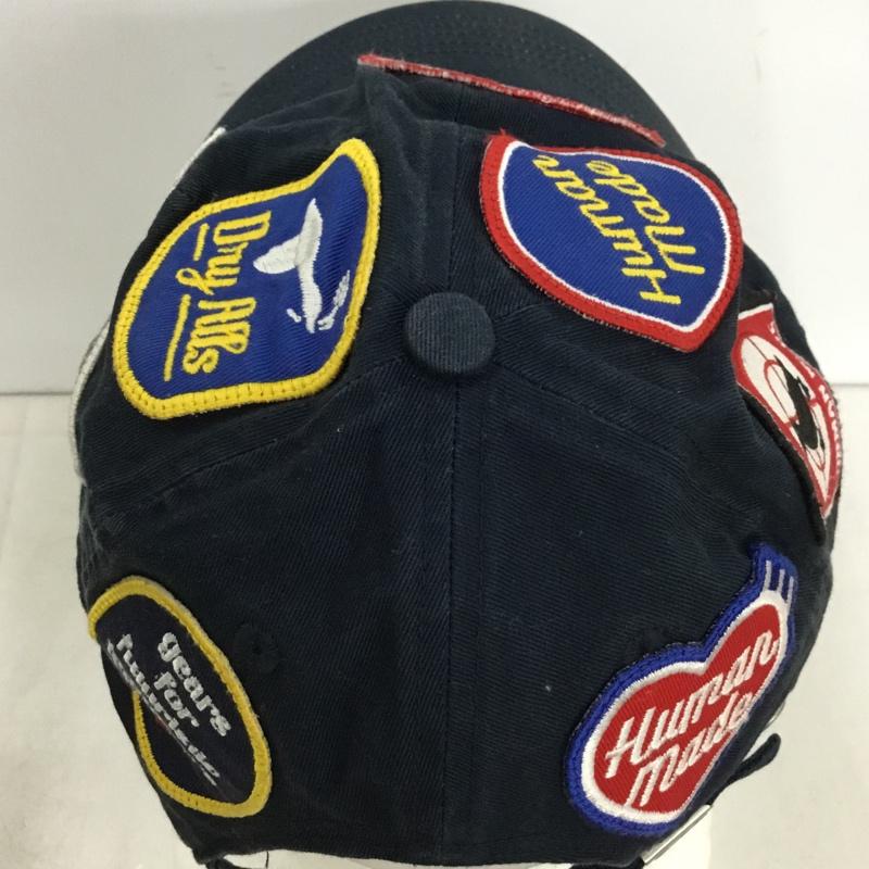 ヒューマンメード HUMAN MADE 帽子 キャップ ワッペン  紺 / ネイビー / navy メンズ USED 古着 中古 10156547