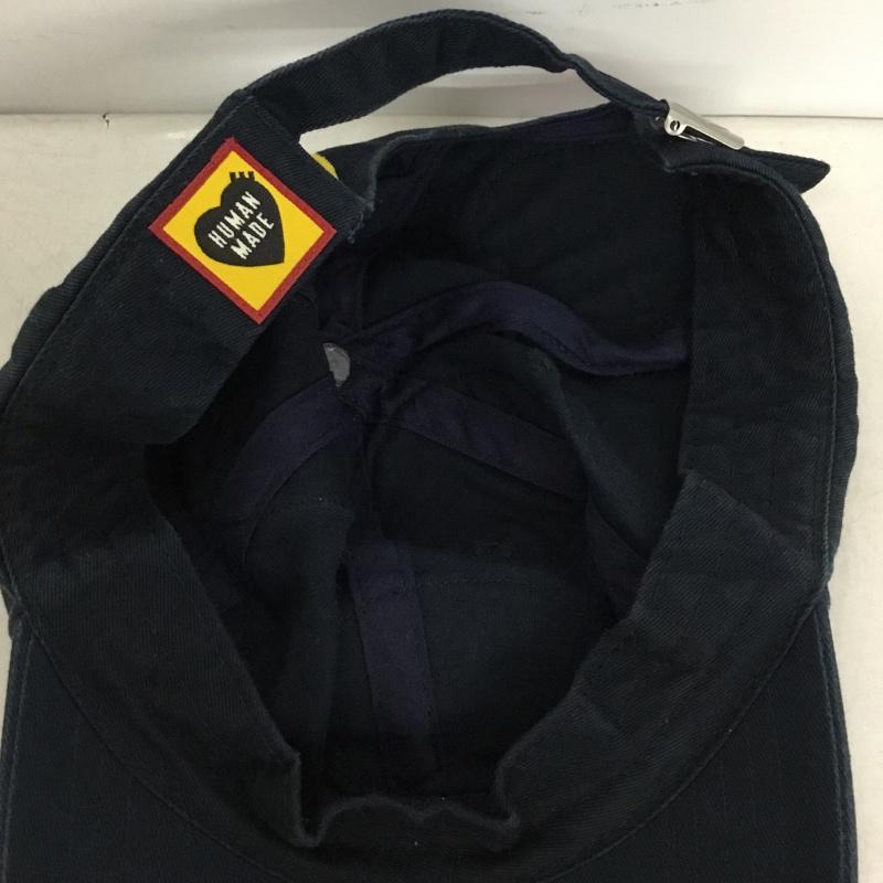 ヒューマンメード HUMAN MADE 帽子 キャップ ワッペン  紺 / ネイビー / navy メンズ USED 古着 中古 10156547