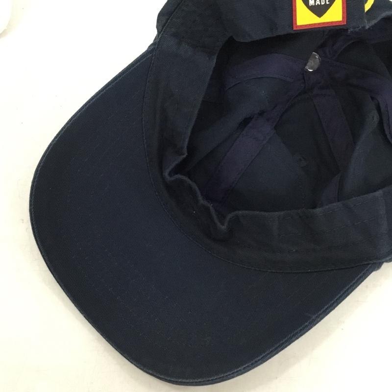 ヒューマンメード HUMAN MADE 帽子 キャップ ワッペン  紺 / ネイビー / navy メンズ USED 古着 中古 10156547