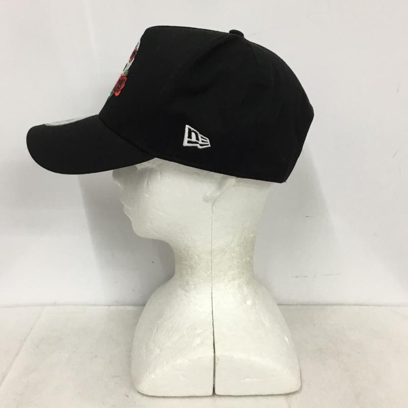 ニューエラ NEW ERA 帽子 キャップ NY ニューヨークヤンキース A-Frame Halloween Collection シュガースカル 刺繍 黒 / ブラック / black メンズ USED 古着 中古 10156548